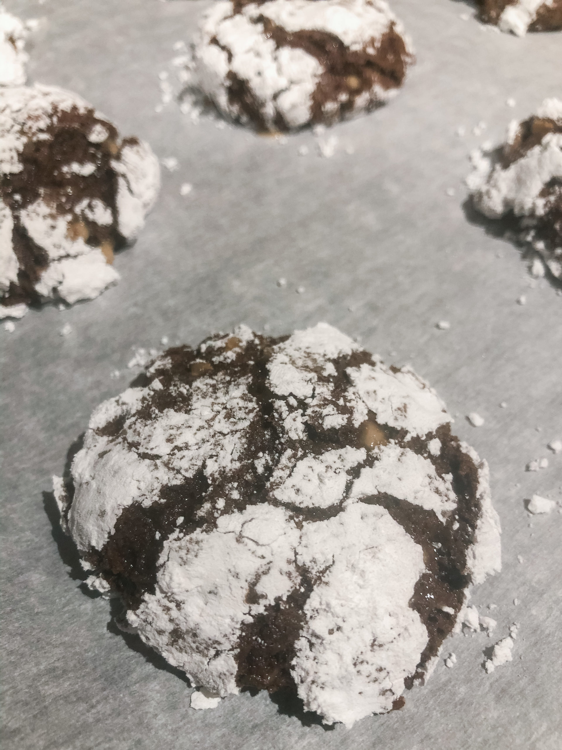 Chocolate Toffee Crinkles