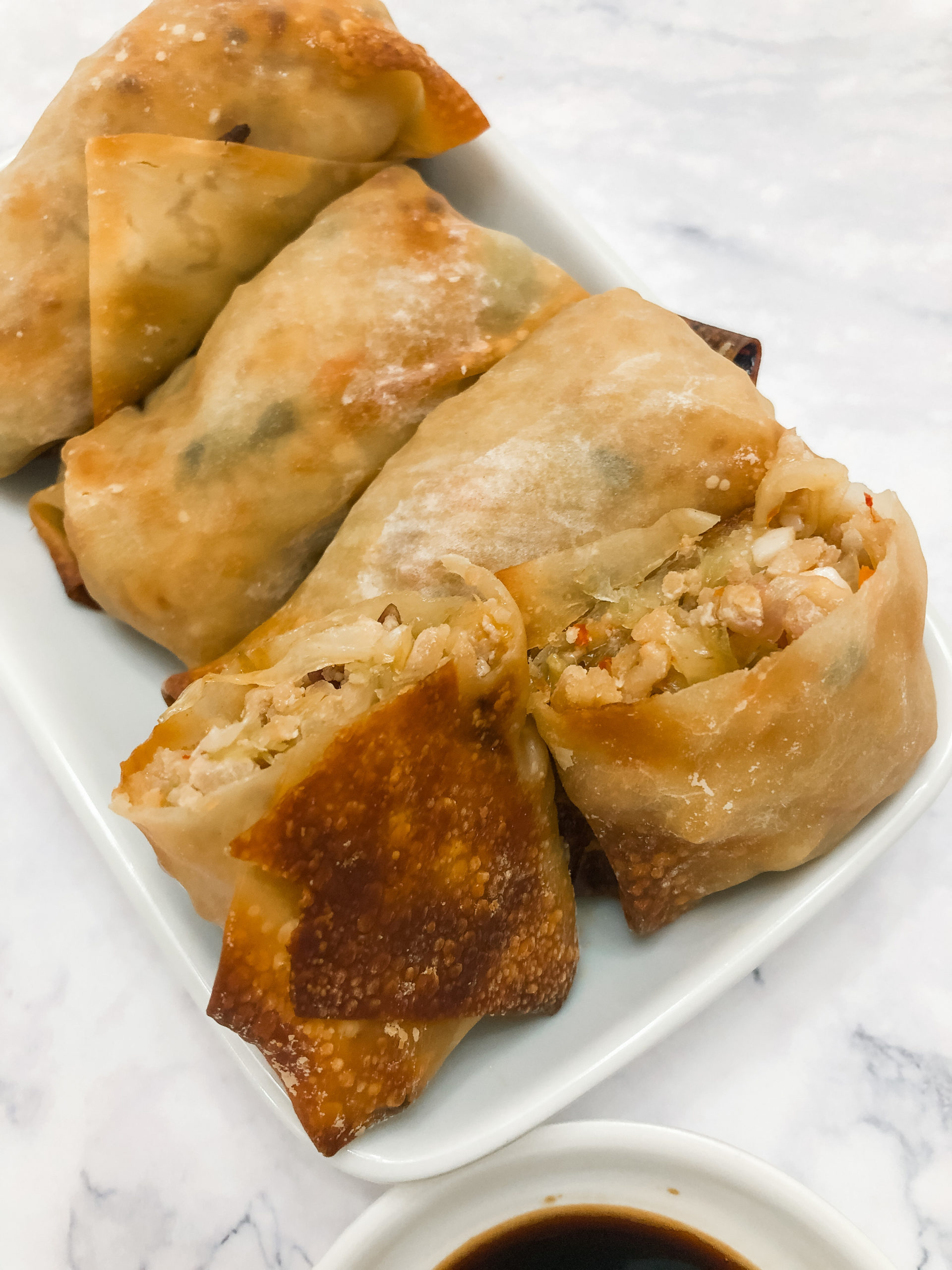 Sweet Chili Chicken Egg Rolls