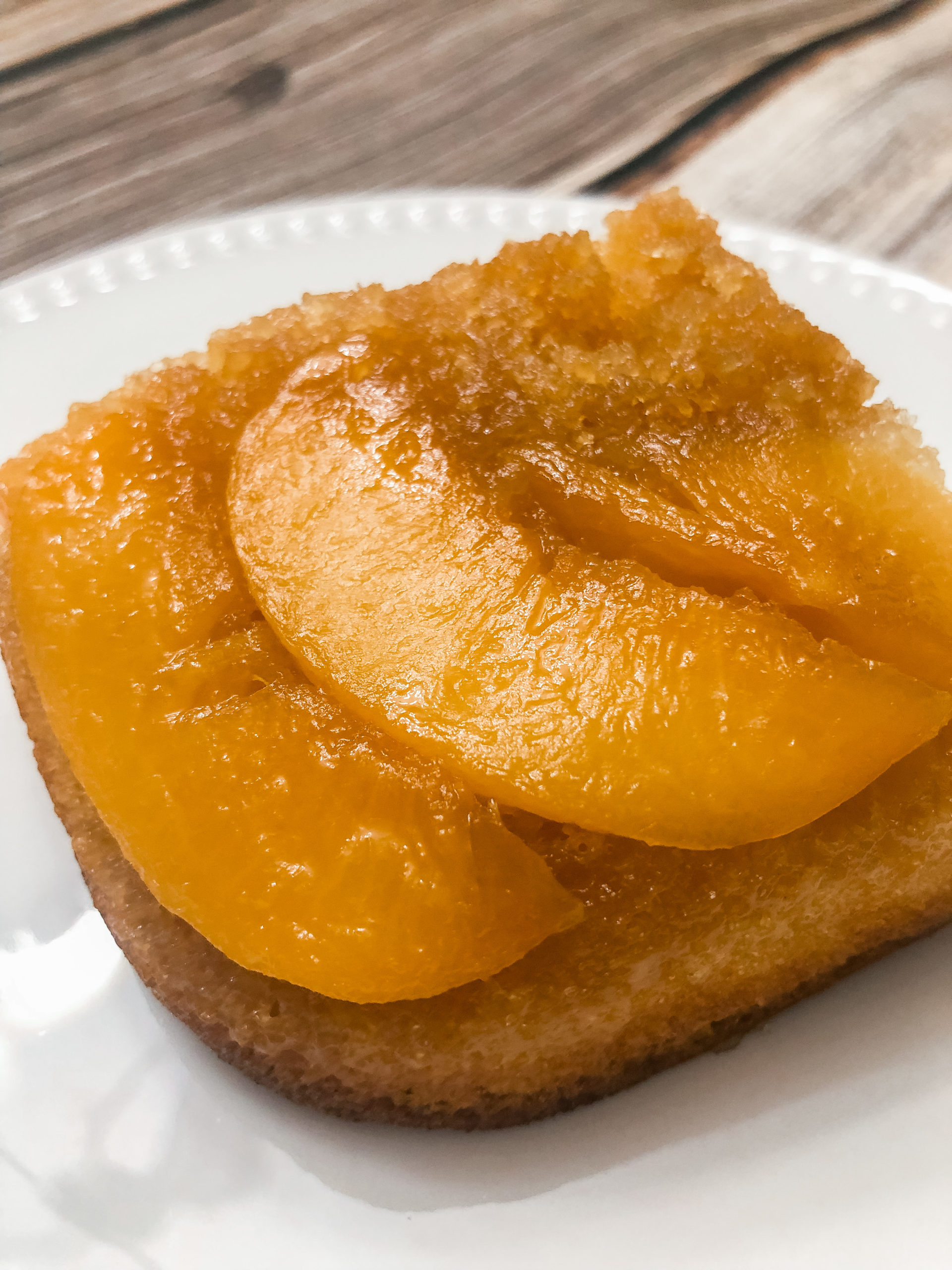 Peach Upside Down Cake