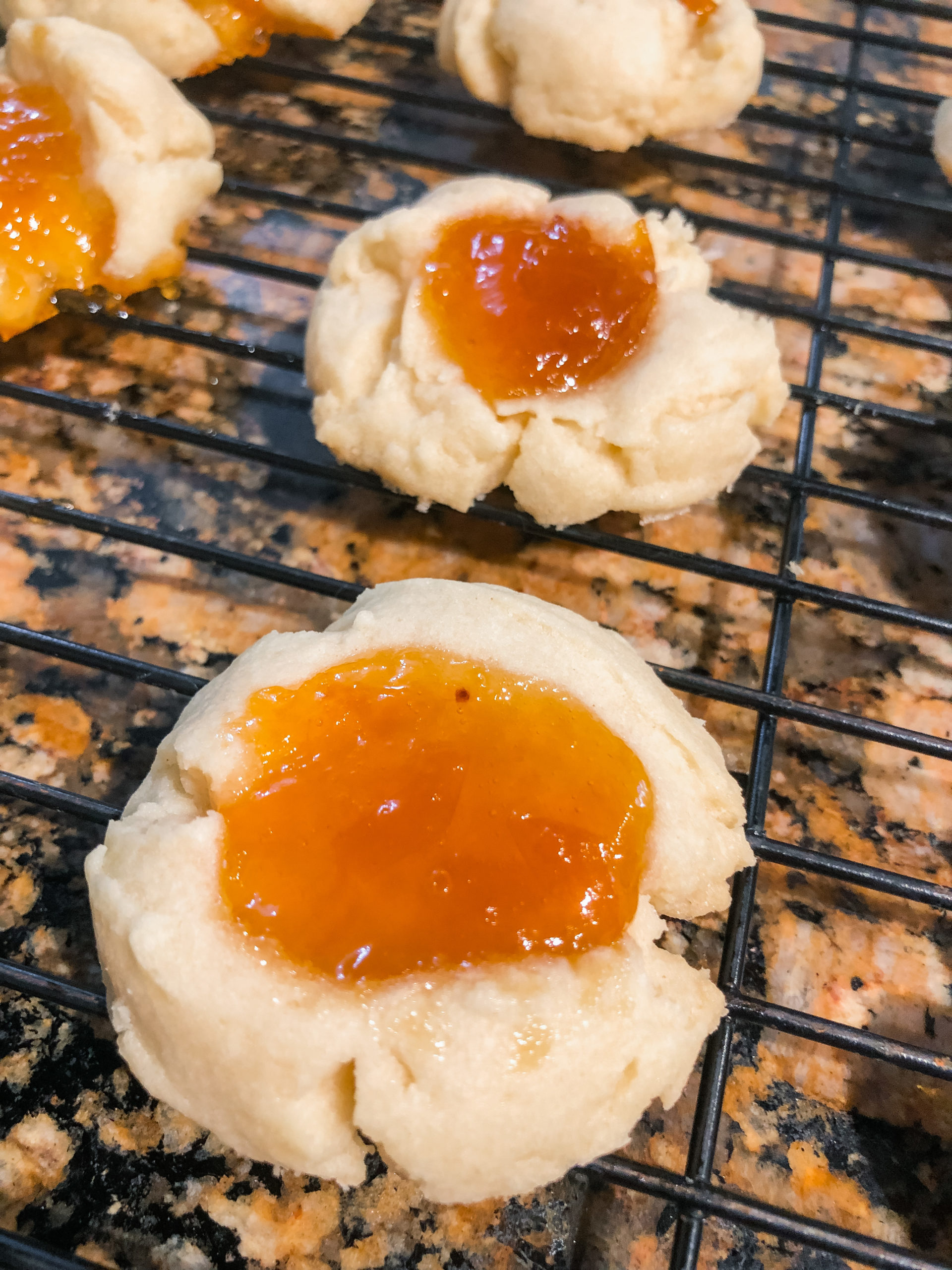 Apricot Thumbprint Cookies