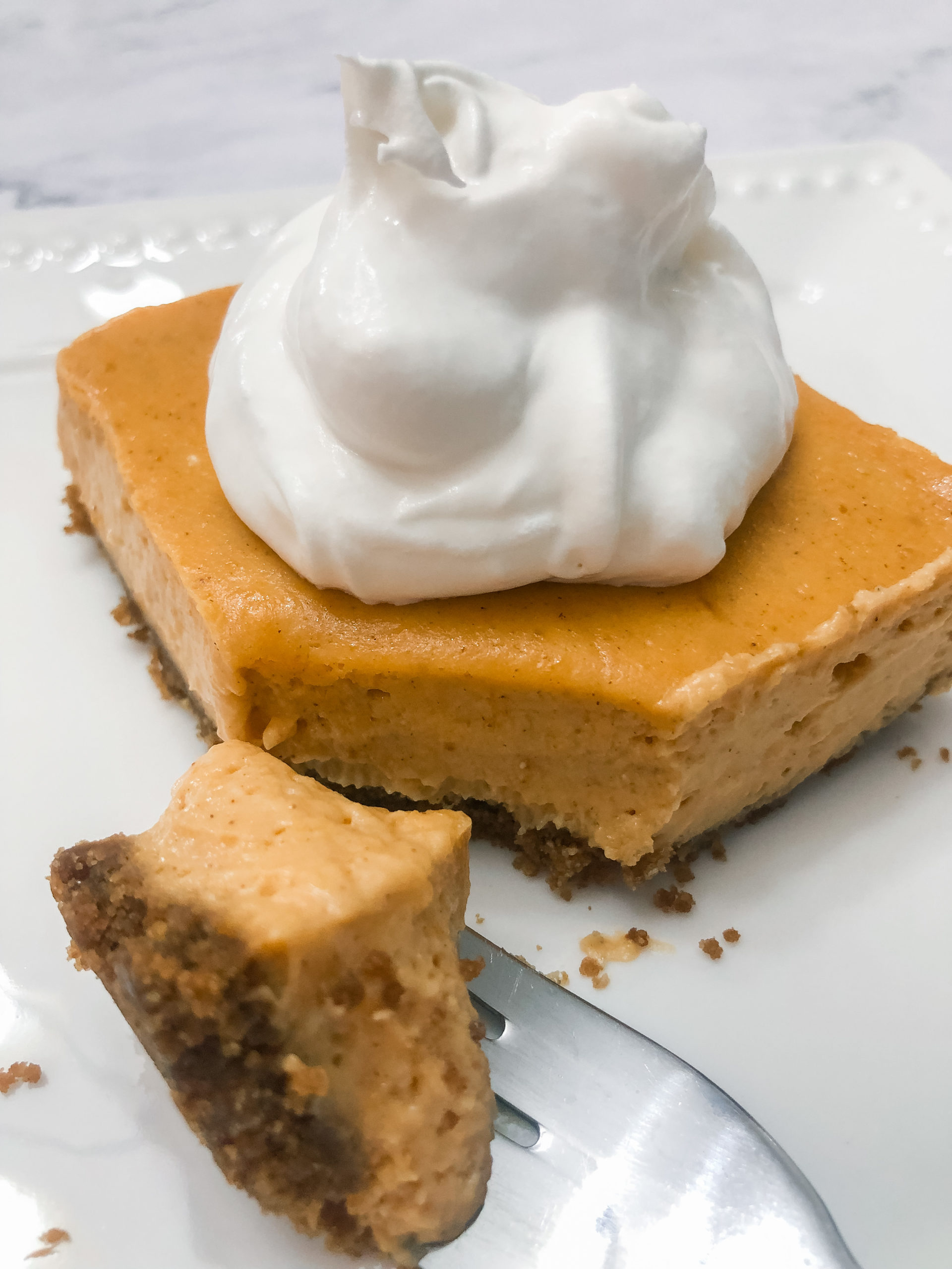 Pumpkin Cheesecake Bars