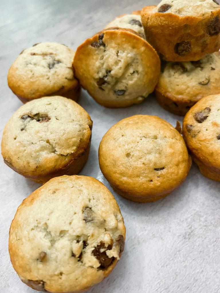 Banana Chocolate Chip Muffins