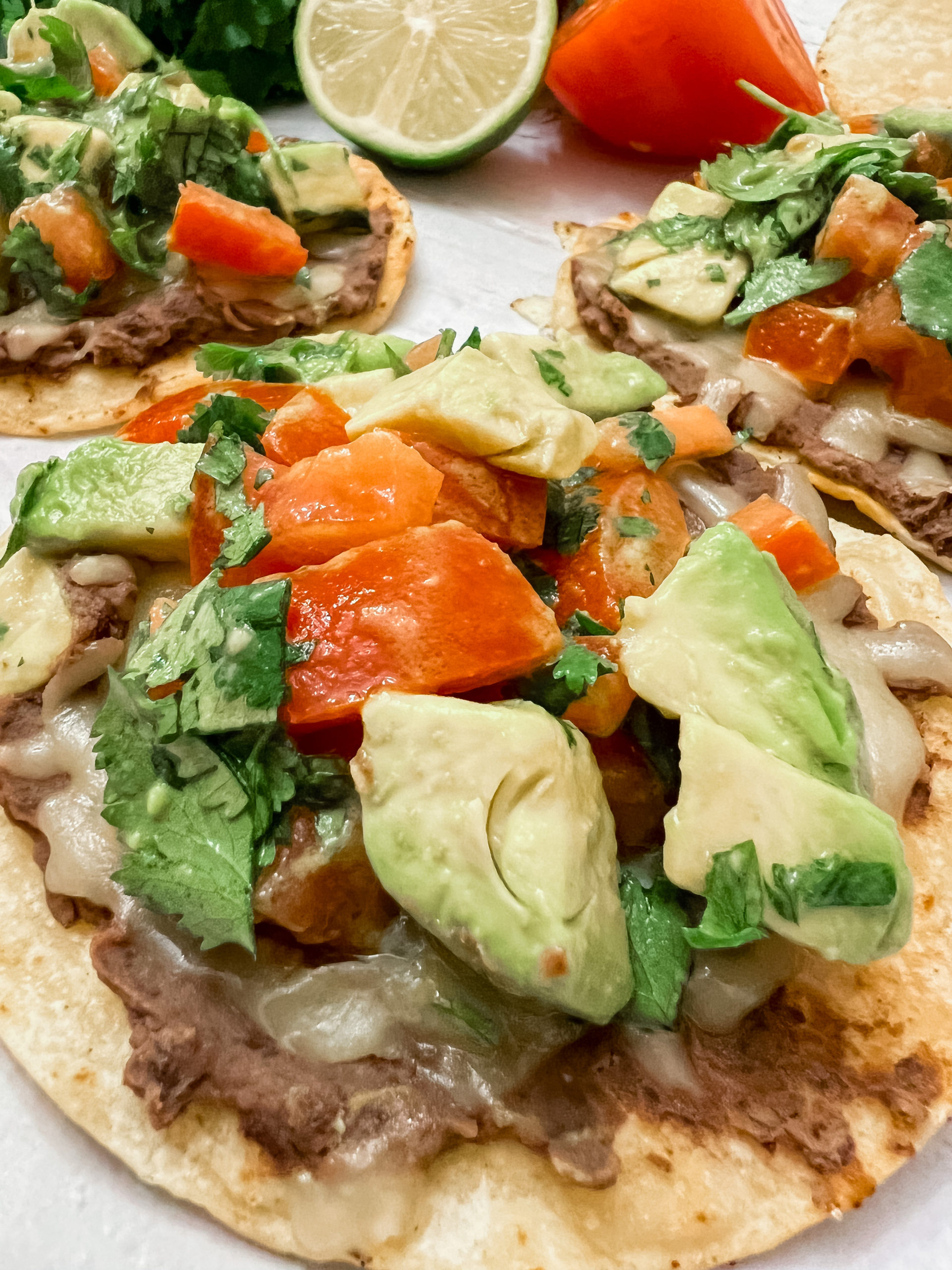 Black Bean Tostadas