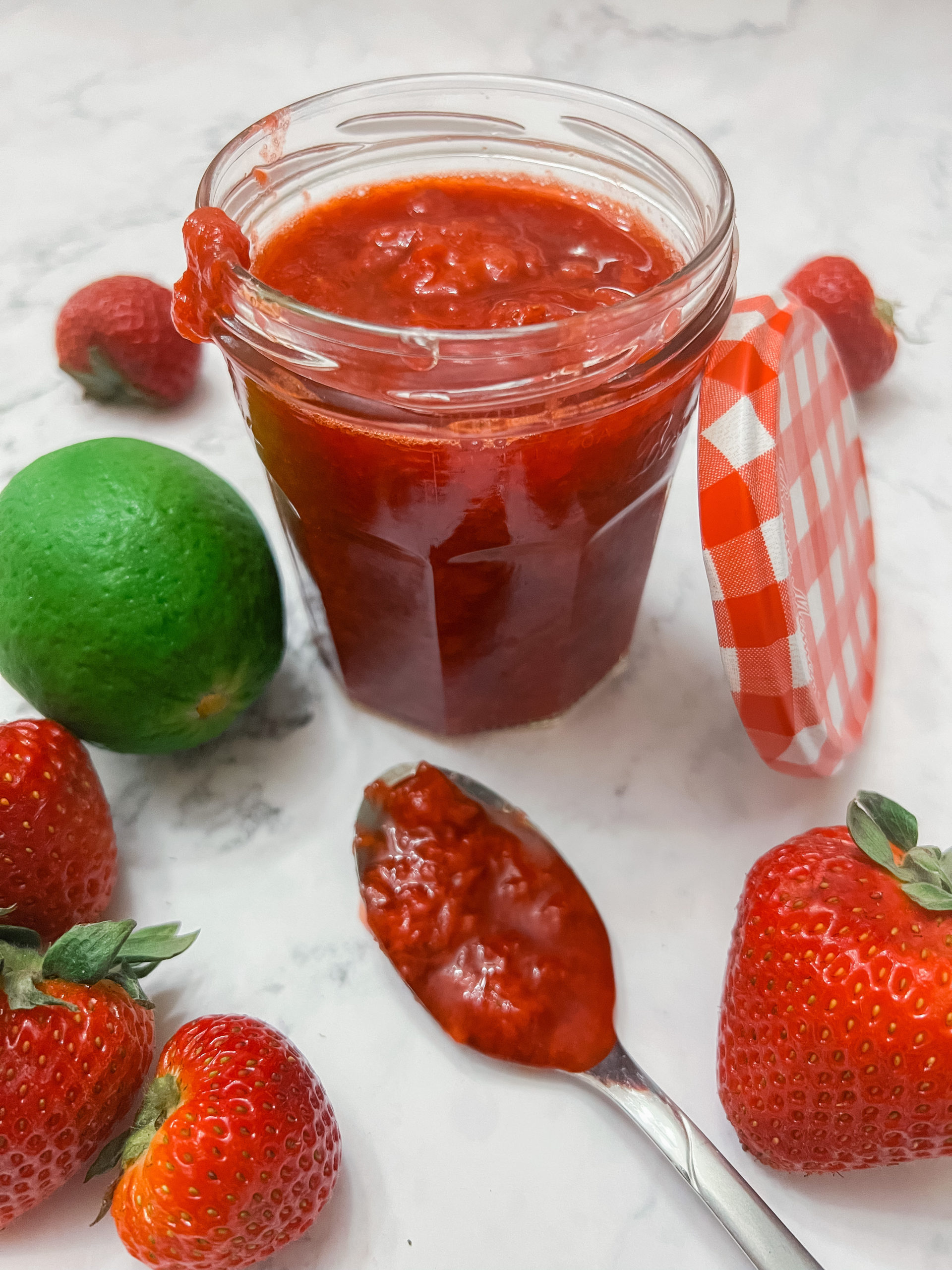 Strawberry Lime Jam