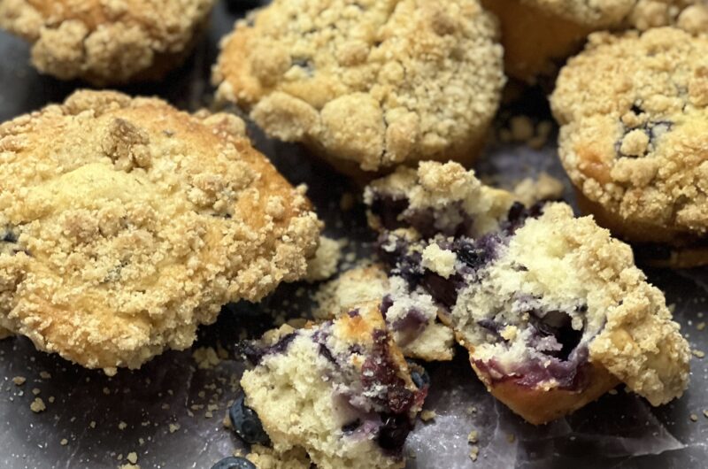 Blueberry Streusel Muffins