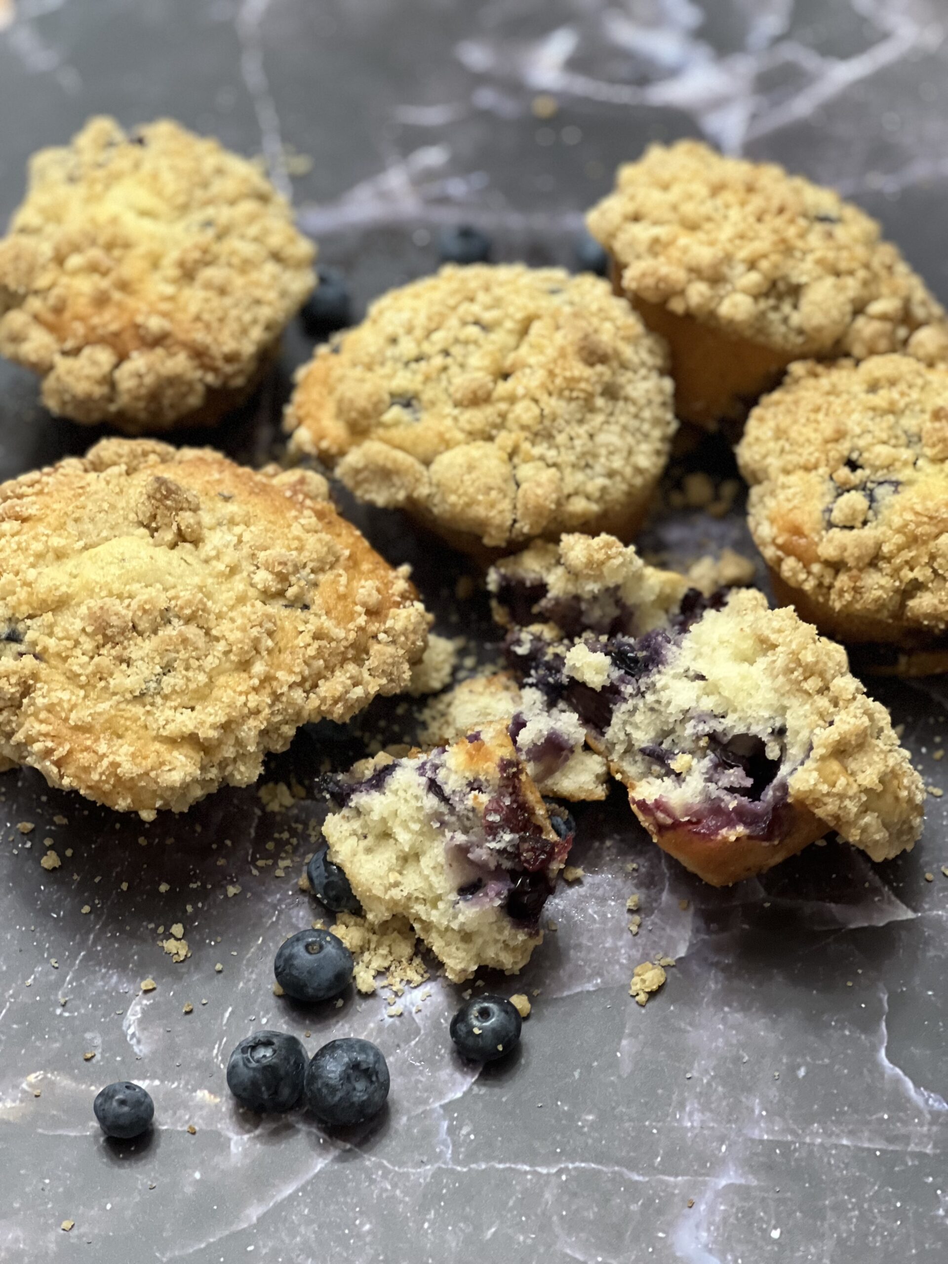 Blueberry Streusel Muffins