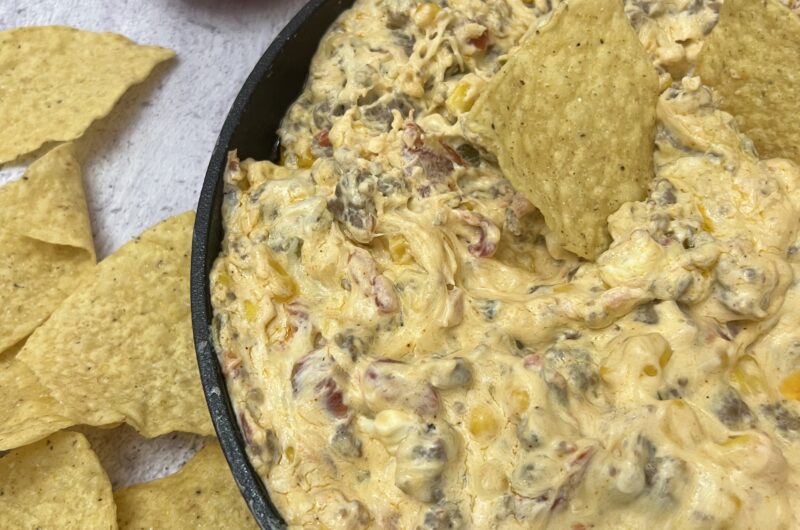 Spicy Sausage & Corn Dip