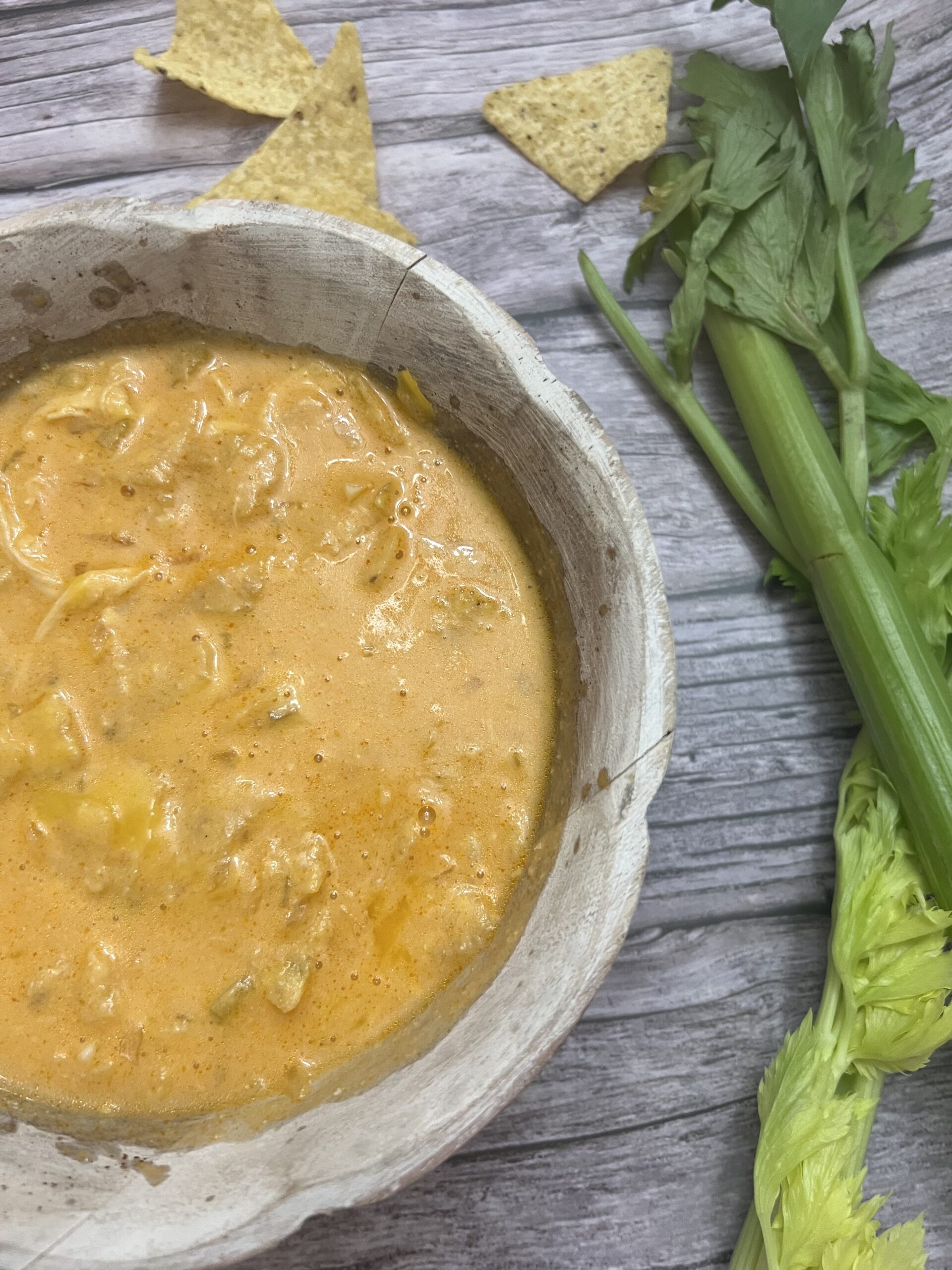 Spicy Buffalo Chicken Soup