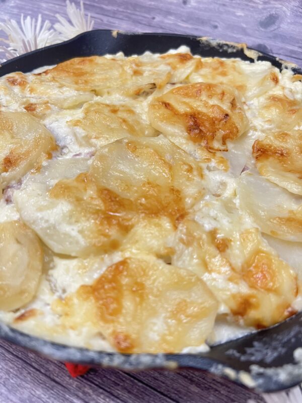 Au Gratin Potatoes with Ham