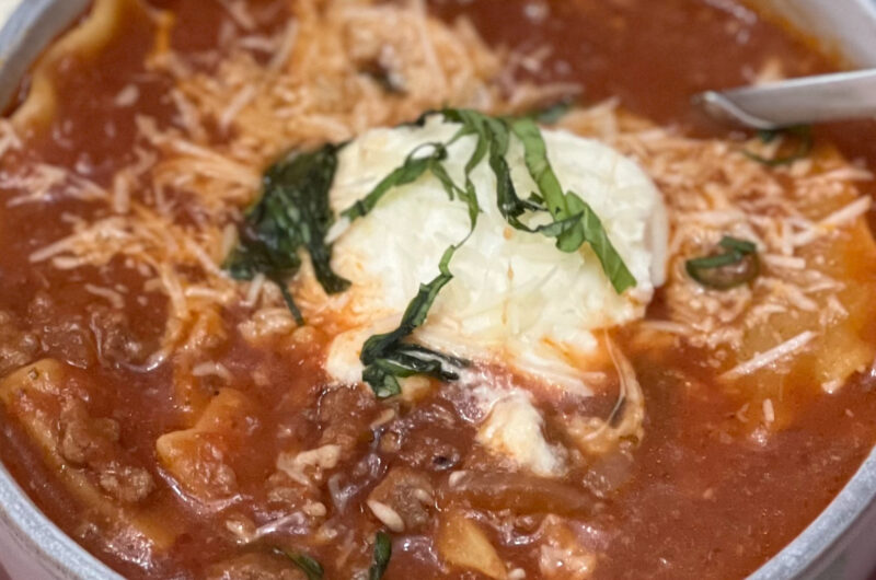 Lasagne Soup