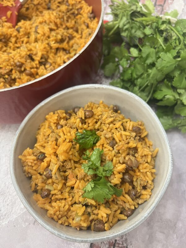 Latin Pork & Rice w/ Pigeon Peas