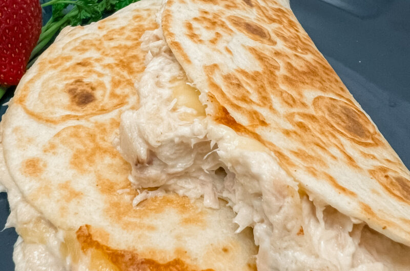 Tuna Melt Quesadillas