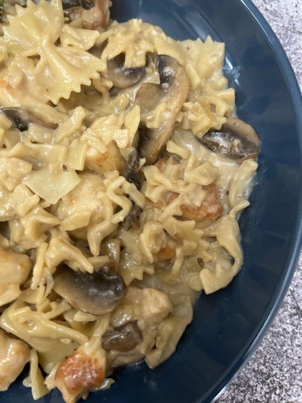 Chicken Marsala Pasta Skillet