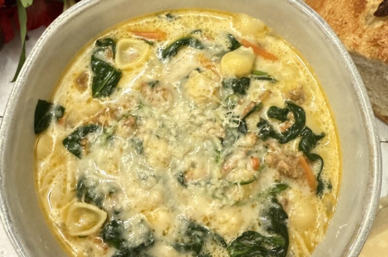 Sausage Florentine Soup