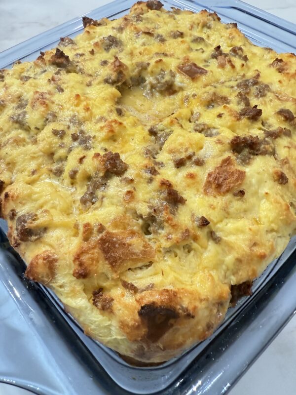 Sausage & Cheese Breakfast Casserole